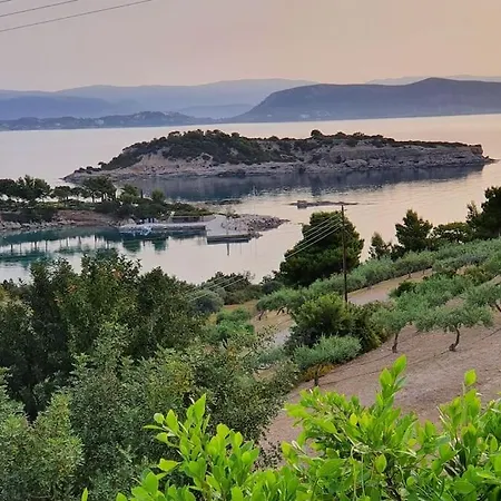 με υπέροχη θέα Kounoupi Lejlighed *