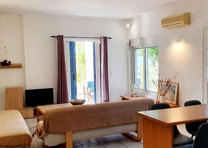 με υπέροχη θέα Kounoupi דירה